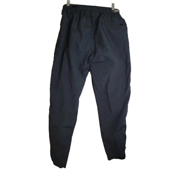 LL Bean Unisex Pants Nylon Full‎ Zip Sides Camping Hiking Large made in USA - Picture 1 of 10